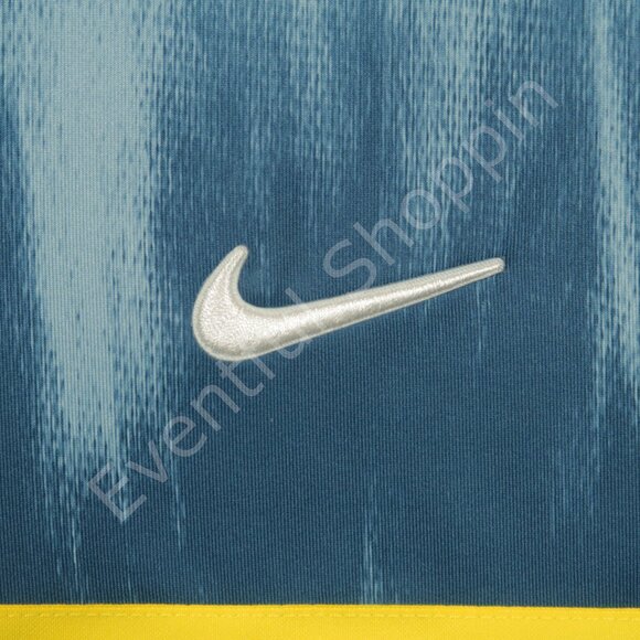 Nike Dri Fit Vapor Fog Print Golf Polo Shirt in Blue Size Large - Picture 4 of 6